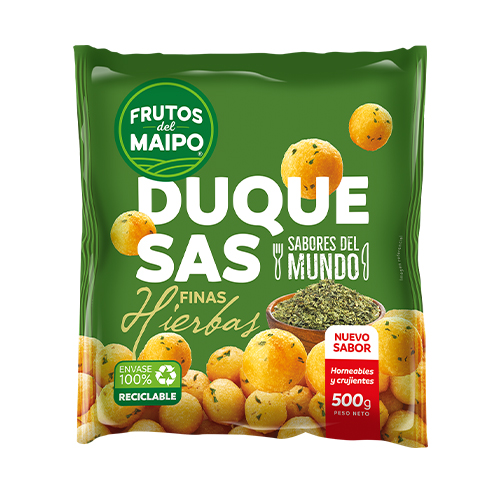 Papas duquesas finas hierbas